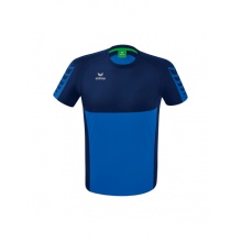 Erima Sport T-shirt Six Wings (100% Polyester, quick-drying, comfortable feel) royal blue/navy blue Men